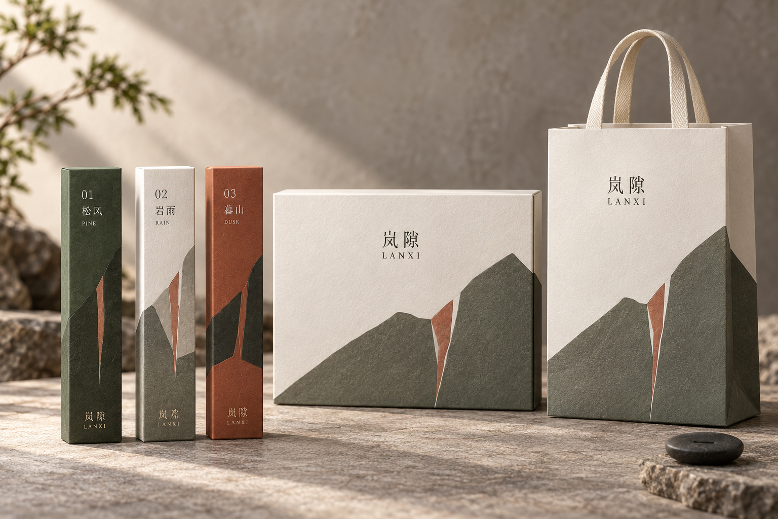 岚隙 / LANXI 东方线香包装作品集